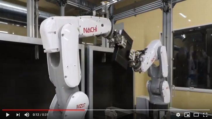 【動画】ＮＴＴロジスコ、レンタル機器の自動クリーニングロボット導入