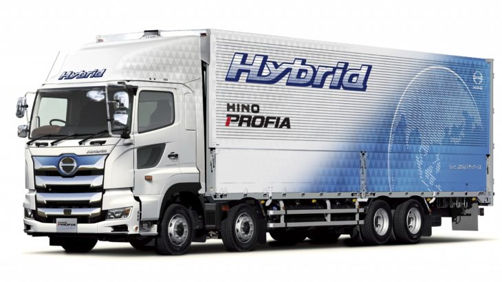 日野自動車が大型トラック「プロフィア ハイブリッド」を6月発売