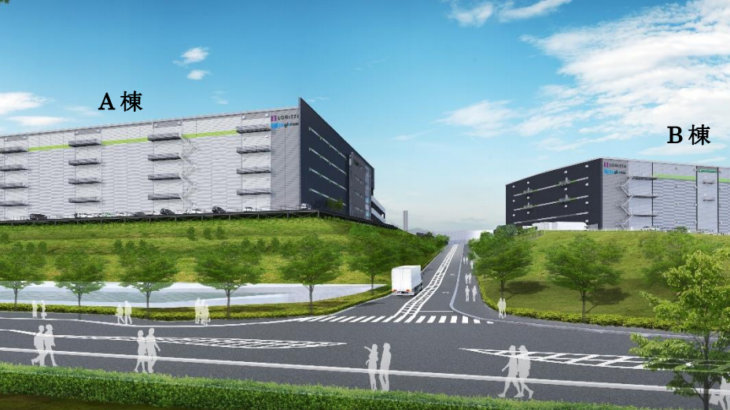 阪急阪神不動産と三菱地所が大阪・茨木で物流施設2棟共同開発着工、三井倉庫ロジとロンコ・ジャパンが1棟借り決定