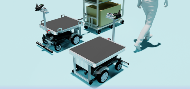 【動画】Doog、物流施設内などで経路設定が容易な協働型運搬ロボットの新製品を発売