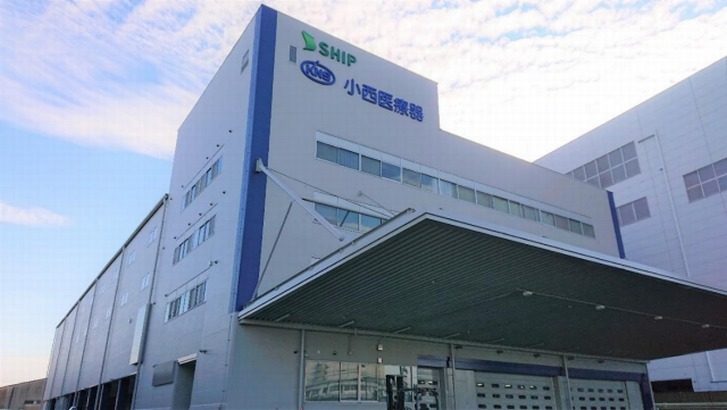 シップヘルスケアHD傘下の小西医療器、大阪・門真に1万平方メートルの医療材料物流拠点が完成