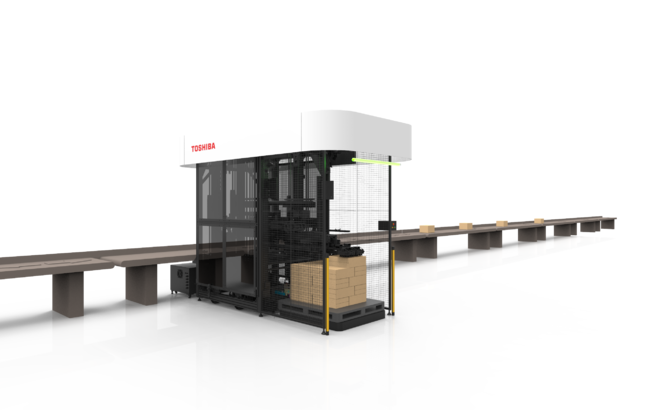 センコー、東芝インフラシステムズの直交型荷降ろしロボットを採用