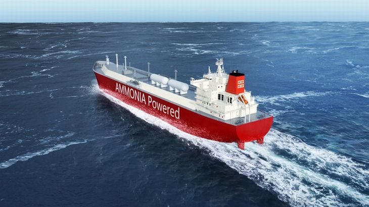三菱造船と商船三井、名村造船所がアンモニア燃料の「大型アンモニア輸送船」を共同開発へ