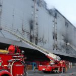 大阪市の日立物流西日本倉庫火災、発生から3日もまだ鎮火に至らず