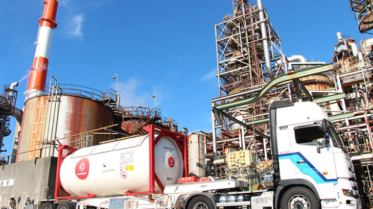 出光、UAE国営石油会社から購入のブルーアンモニアを三重・四日市製油所へ輸送
