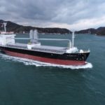 鴻池運輸、自社運航新造船「KIZUNA21」が就航