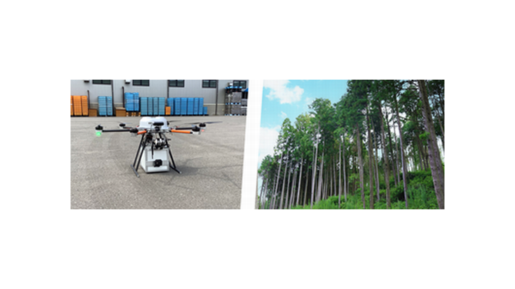 パーソルP＆T、岩手県山間部でドローンによる物流や林業支援の実証実験