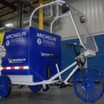 ミシュラン、三輪カーゴバイク用エアレスラジアルタイヤのプロトタイプを発表