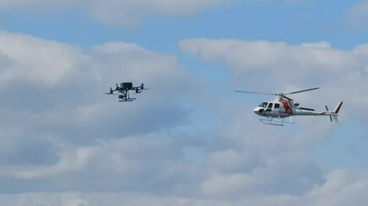 Terra Droneなど、大阪で都市部の空飛ぶクルマ活用見据えた実証実験