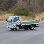【現地取材、動画】三菱ふそう、EVトラック「eCanter」の次世代モデル試作車を初公開