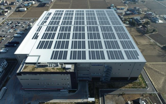 オリックス不動産、埼玉・松伏町の物流施設で初の「100％再エネ由来電力」実現