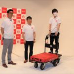 【動画】ZMP、人を乗せたまま自動で走行可能な台車型ロボット開発