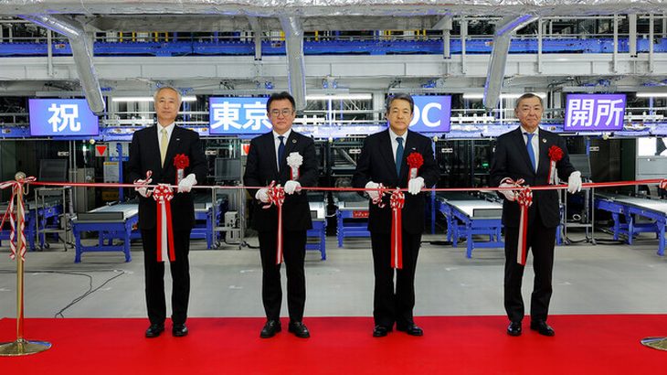 アスクル、BtoB事業成長支える東京・江戸川の東日本最先端旗艦物流センターで開所式
