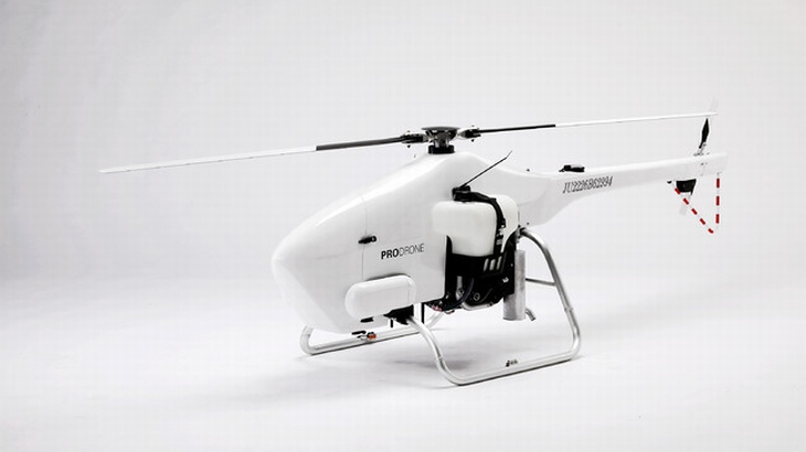 プロドローン、無人ヘリ型ドローンがJUAVの安全基準認定取得
