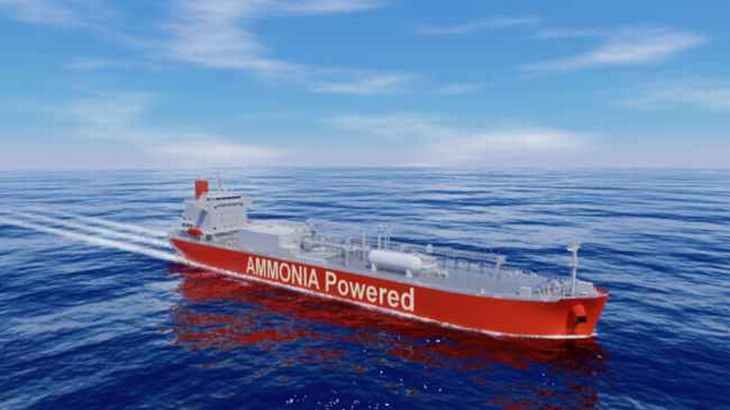 商船三井など、アンモニア燃料船の基本設計承認を2船級から取得
