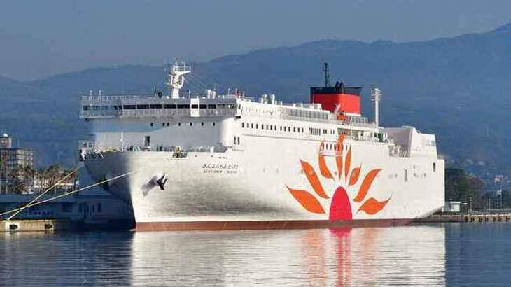 商船三井グループ、LNG燃料フェリー2番船「さんふらわあ むらさき」が就航