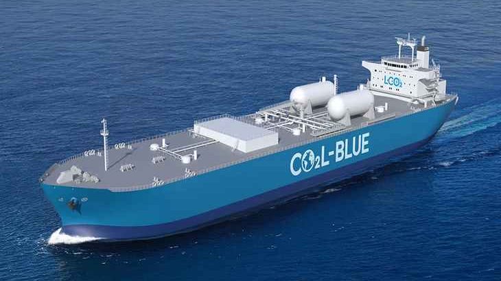三菱造船と日本シップヤード、液化CO2輸送船を共同開発へ