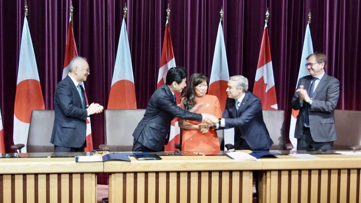 日本とカナダ、EV向け蓄電池のサプライチェーン構築へ協力
