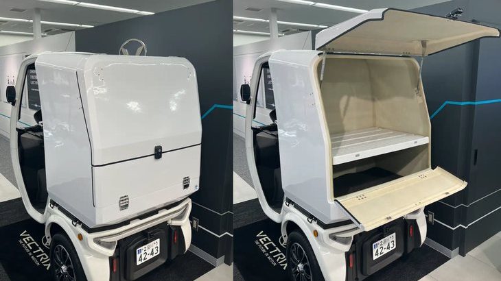 VECTRIX、小型商用EV「I-Cargo」の量産型市販モデルを10月1日発売