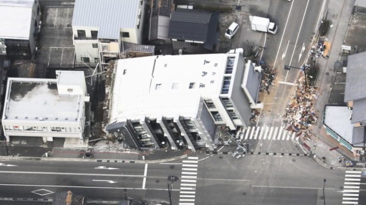 【地震】国際航業とパスコ、石川県内の被災箇所を上空から撮影した斜め写真公開