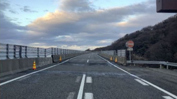 【地震】NEXCO東・中日本管轄高速道の通行止めは全て解除、能越道は不通続く（1月3日午前6時時点）★訂正