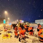 【大雪】名神・関ケ原IC付近の車両立ち往生が解消