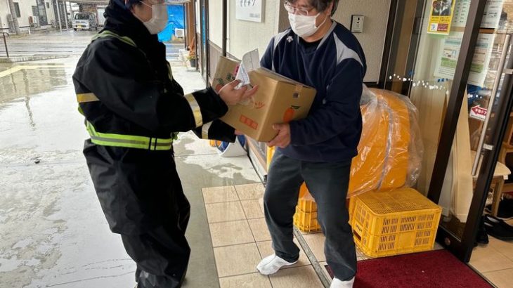 【地震】日本郵便、石川・珠洲市と能登町で戸別配達再開の様子公表