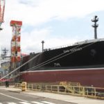 日本郵船とアストモスエネルギーの21年ぶり共同保有船が竣工、LPG二元燃料エンジン搭載