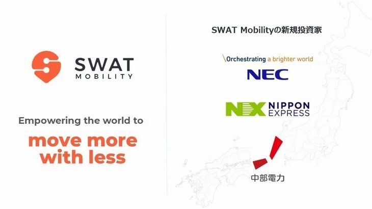 車両ルート効率化のSWAT Mobility、NECやNXHDなどが出資