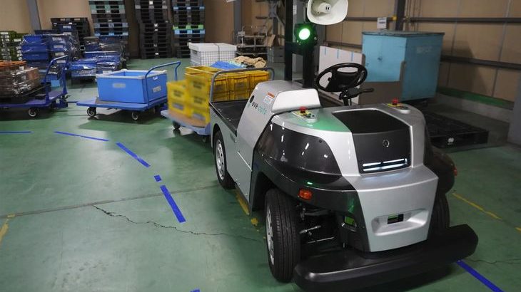 eve autonomyの屋外対応型自動搬送サービス、浜名梱包輸送が採用