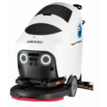 アマノ、倉庫など向け小型床洗浄ロボットの充電時間半分以下に短縮