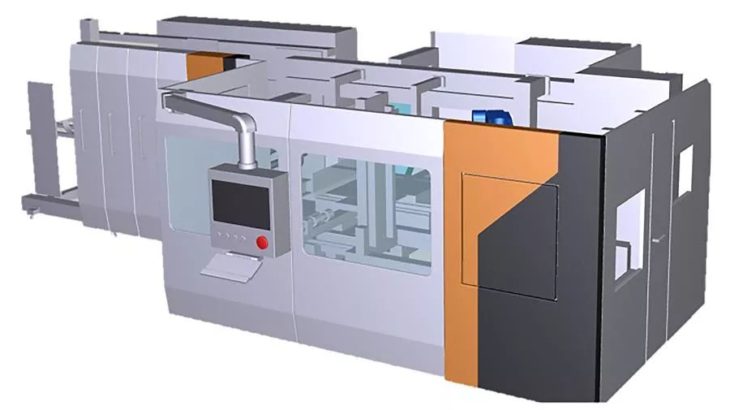 三菱重工機械システム、3辺サイズ可変の自動製箱機を開発