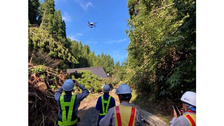 エアロセンス、石川・輪島でドローン使い豪雨の被災状況確認支援