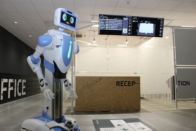 現地取材・動画】川崎重工、羽田空港近隣に搬送ロボットなどの研究開発