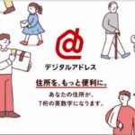 日本郵便、自分の住所を7桁の英数字で伝えられる「デジタルアドレス」開始