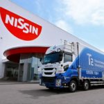 日清食品とT2、自動運転トラック用いた幹線輸送の実証実験開始