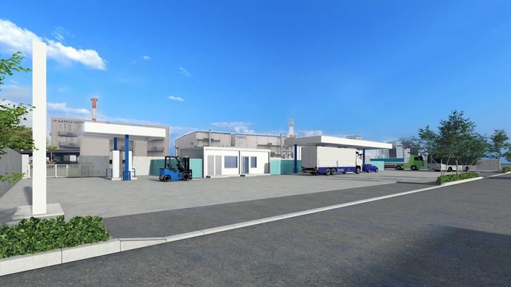 上組と豊田自動織機系2社、東京港で水素ステーション建設へ