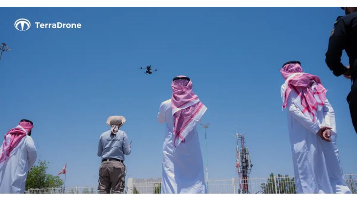 テラドローン、イスラム教行事「ハッジ」で初のドローン使った医療物資配送実施
