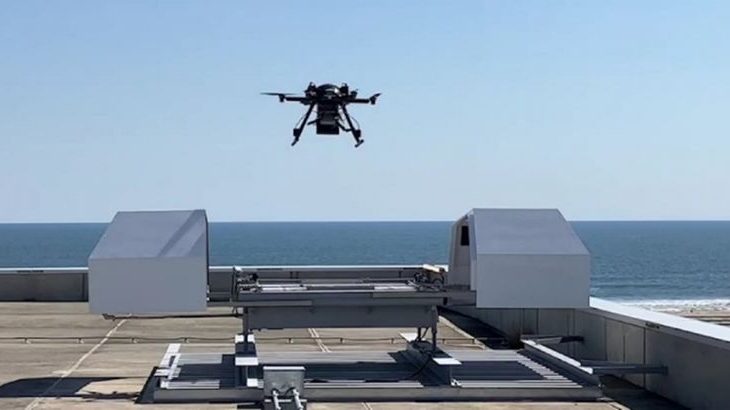 ブルーイノベーションの独自システム使ったドローンによる津波避難広報システム、今回の津波警報で初稼働