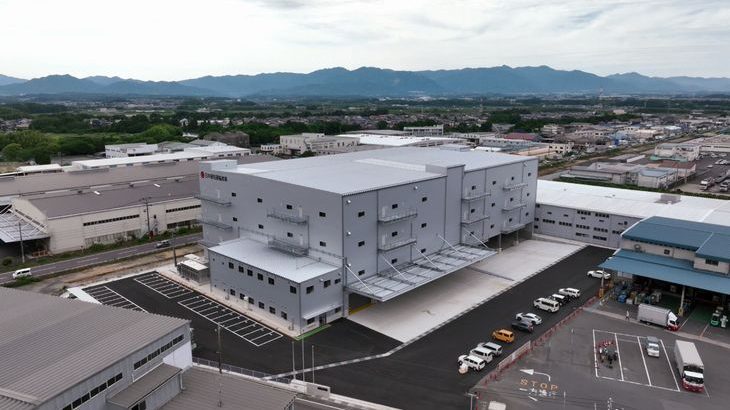 日本梱包運輸倉庫、三重・鈴鹿で生産ラインと同期し部品供給する「DCC機能」の新倉庫竣工