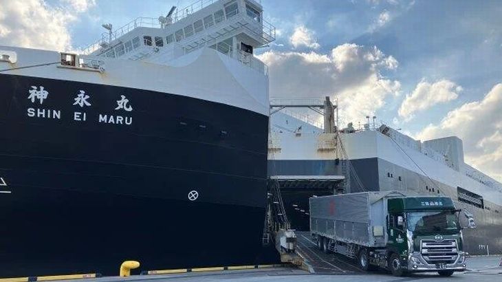丸一鋼管、栗林商船グループと組み月600tの鋼管輸送を内航海運にモーダルシフト