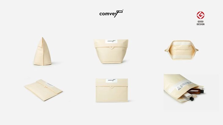 comveyのごみゼロ梱包「シェアバッグ」、ロサ・フェアのスキンケア商品オンラインストアが採用