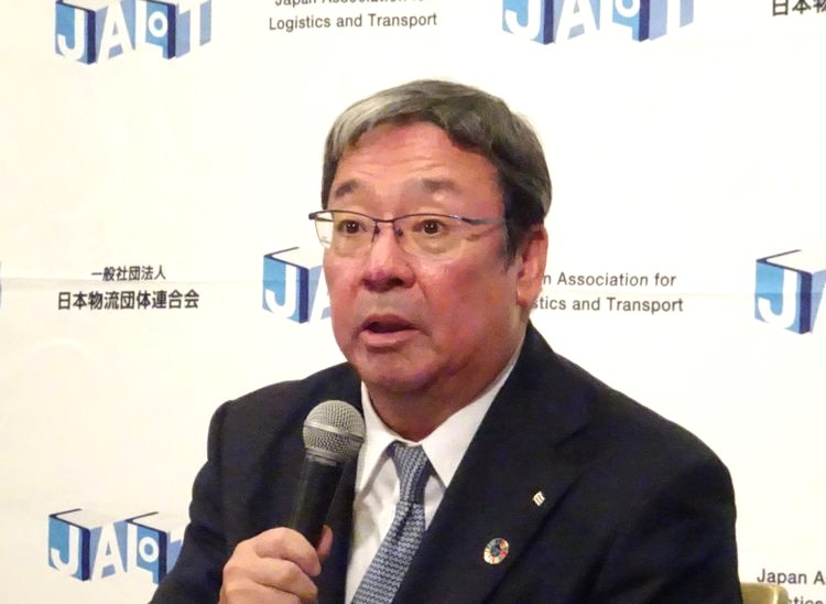 物流連・長澤新会長、一層の認知度向上や社会インフラとしての機能強化