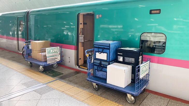 日新など、新青森～東京間で新幹線利用した細胞のテスト輸送実施