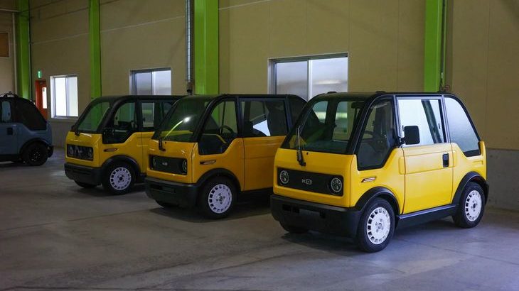 独自の小型1人乗りEV量産販売目指すKGモーターズ、豊田合成や鈴与商事などから3.6億円を追加調達