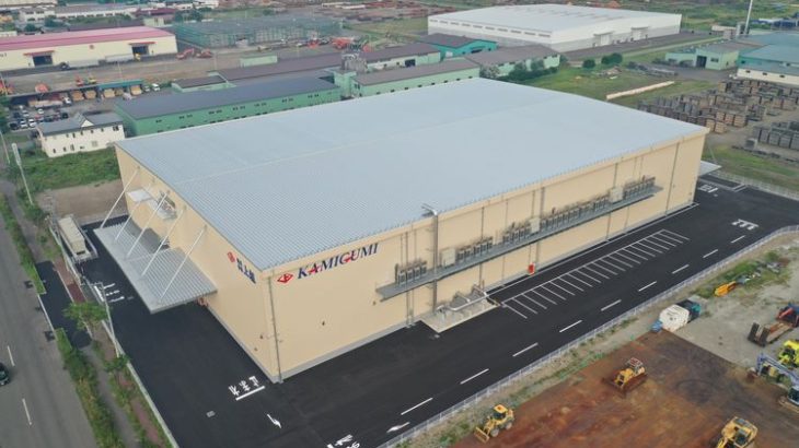 上組、北海道・苫小牧港で1.5万㎡の新物流拠点竣工