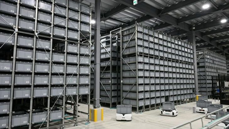 オークラ輸送機、アルフレッサ ヘルスケアの九州物流センターに仏エグゾテック製自動ピッキングシステム納入