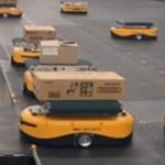 三菱食品、深夜帯の低温作業にAGVロボット「t-Sort」導入