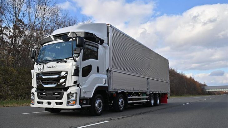 いすゞ、自社補給部品物流ルート内の公道で自動運転事業実証を26年1月開始へ