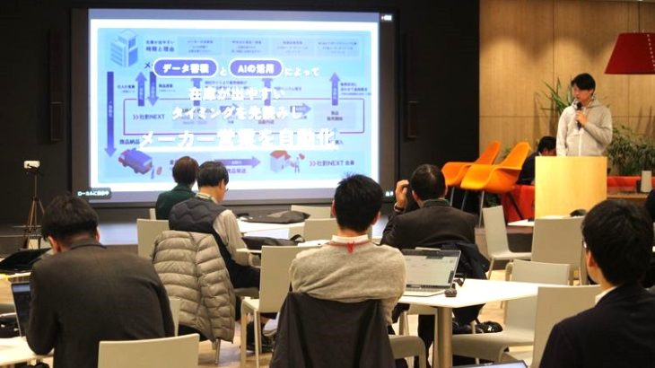 【現地取材】自動フォークのハクオウロボ、海外でもテスト販売へ